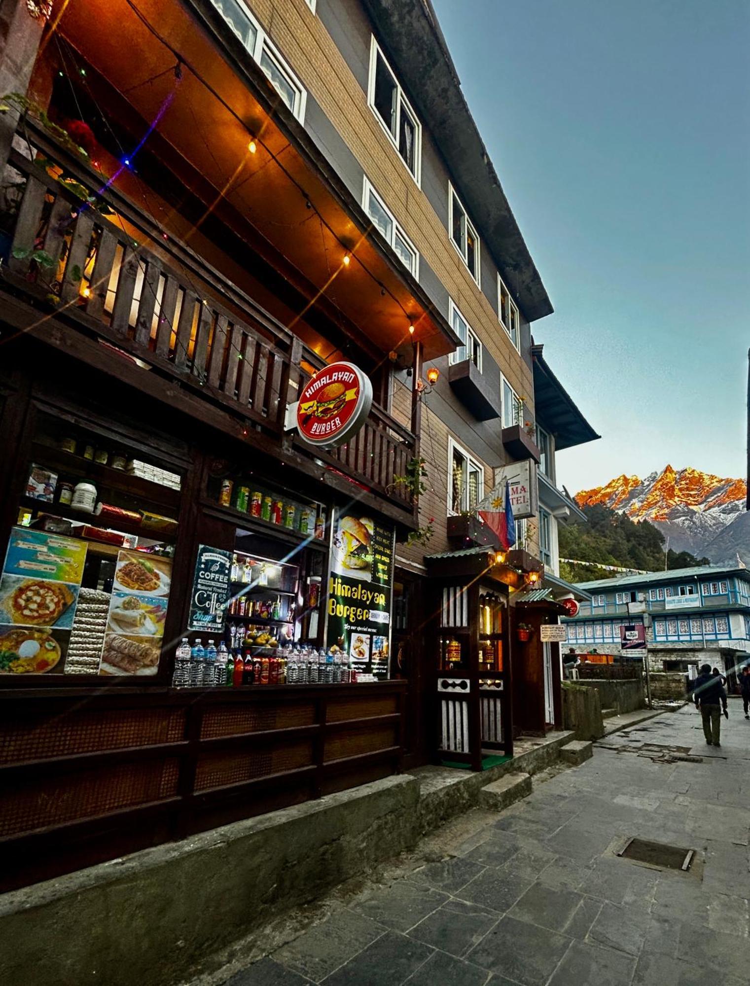 Lama Hotel - Cafe De Himalaya Lukla المظهر الخارجي الصورة