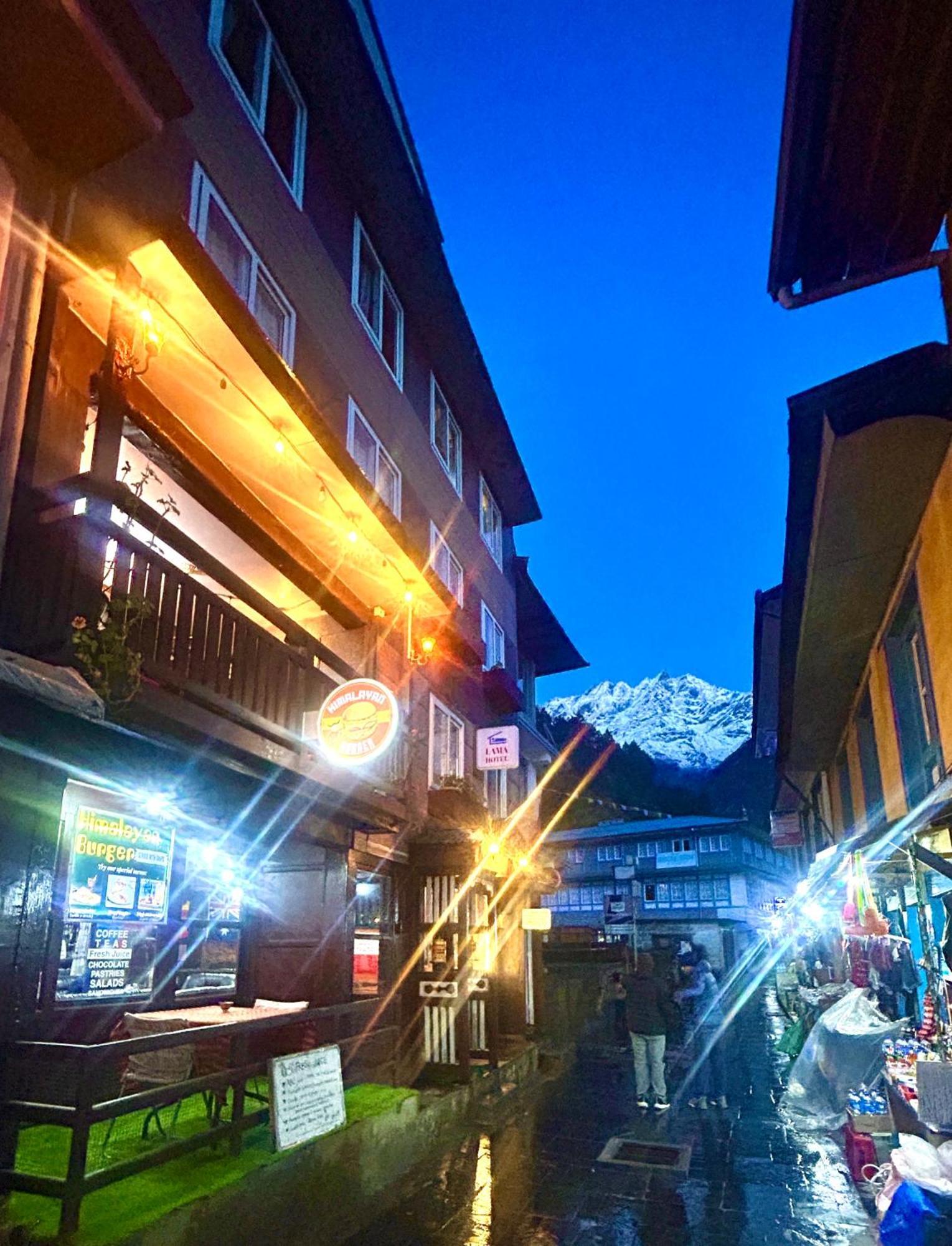 Lama Hotel - Cafe De Himalaya Lukla المظهر الخارجي الصورة